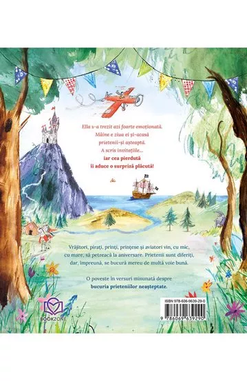 Pachet Ella, Toma si prietenii lor + Jucarie Ursulet 